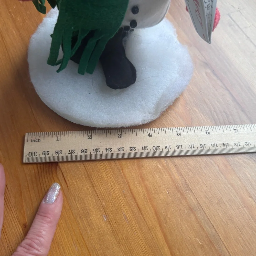 Annalee Snowman Christmas decoration soft